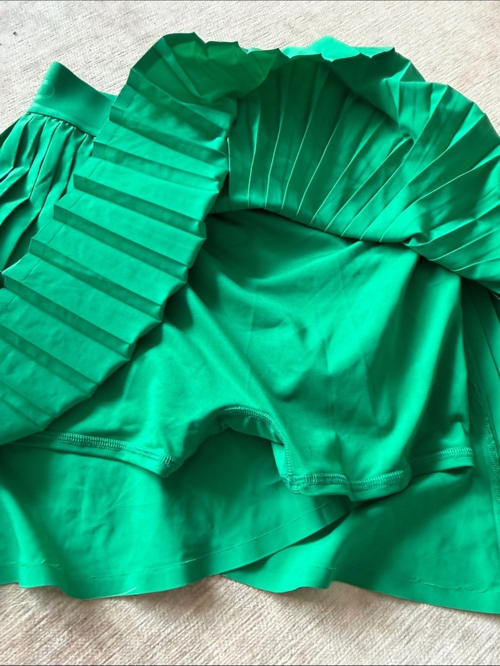 Alo Yoga Aces Sport Skort  Emerald Green Medium - Picture 6 of 9